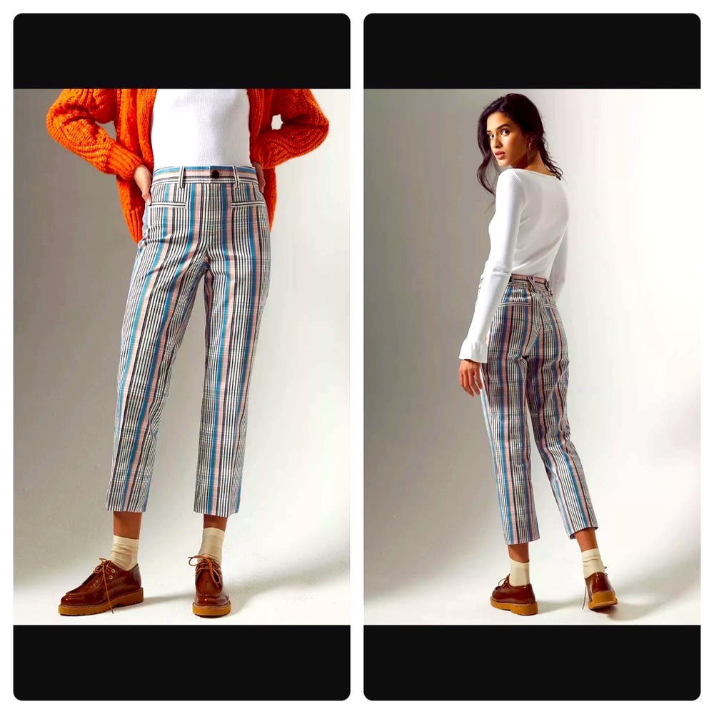 Anthropologie Maeve Jacquie Slim Pants size 10 EUC